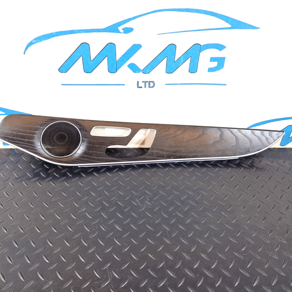 14-21 MERCEDES BENZ C300h W205 OEM FRONT RIGHT DOOR PANEL WOOD A2057202880