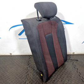 16-19 AUDI A4 B9 REAR LEFT PASSENGER SIDE CLOTH SEAT BACKREST WITH HEADREST