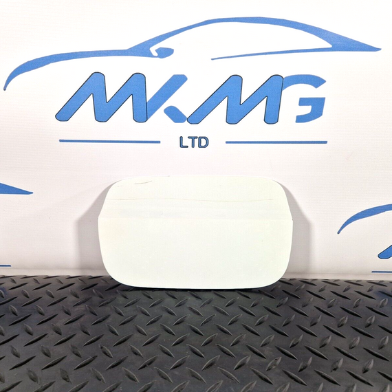 16-23 AUDI S5 COUPE GENUINE REAR FUEL DOOR COVER TRIM IBIS WHITE LY9C 8W6809907