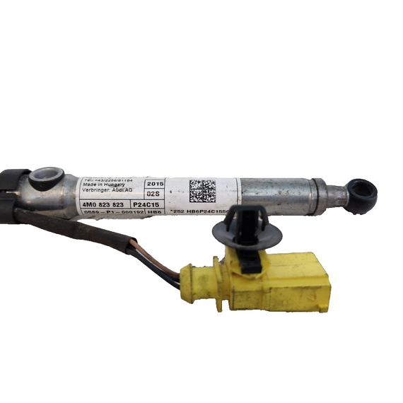 16-20 AUDI Q7 4M GENUINE BONNET HOOD PERESTRIAN PROTECTION ACTUATOR 4M0823823