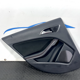 12-18 MERCEDES BENZ A CLASS W176 GENUINE DOOR CARD REAR PASSENGER LEFT SIDE