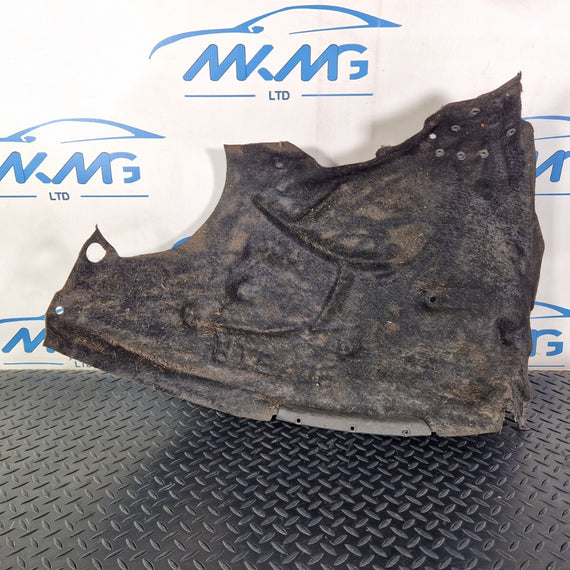 12-18 BMW 3 SERIES F30 F31 FRONT DRIVER SIDE SPLASH GUARD REAR SECTION 7260700