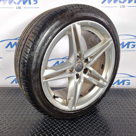 AUDI A5 S-LINE 18" OEM ALLOY WHEEL 8W0601025DE 8.5JX18 ET29 & TYRE 245/40/18