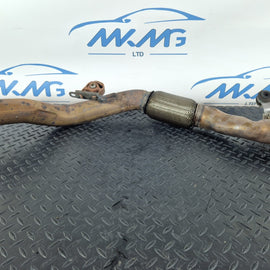 15-18 AUDI A7 4G GENUINE OEM FRONT EXHAUST PIPE 4G0253350H