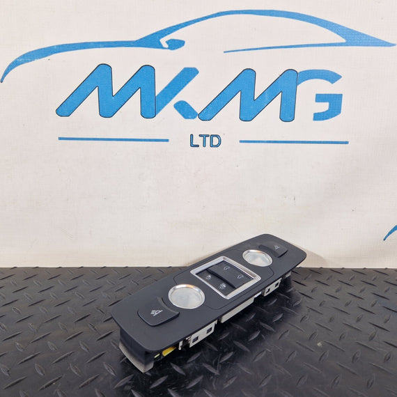 10-15 AUDI Q7 4L GENUINE INTERIOR ROOF HEADLINER READING LIGHT & SWITCH ASSEMBLY