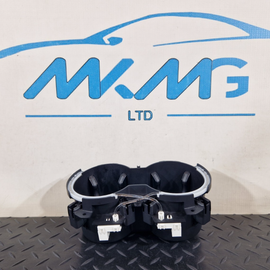 16-19 AUDI A4 B9 GENUINE OEM TWIN DOUBLE ILLUMINATED CUP HOLDER TRIM 8W0862533A