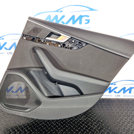 16-19AUDI A4 B9 AVANT/ESTATE GENUINE REAR DRIVER SIDE FABRIC DOOR CARD 8w0867488