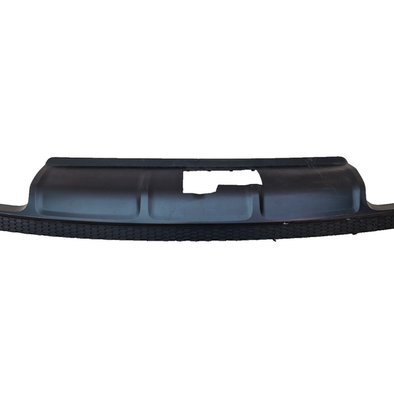 16-20 AUDI Q7 4M GENUINE OEM REAR BUMPER LOWER VALANCE DIFFUSER BLACK 4M0807521B