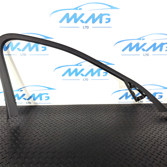 10-17 AUDI A8 4H OEM LEFT FRONT RIGHT UPPER DOOR WINDOW FRAME TRIM 4H0867609A