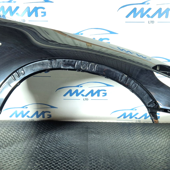 10-13 BMW X5 E70 LCI FRONT RIGHT DRIVER SIDE WING PANEL FENDER BLACK 475 7222974