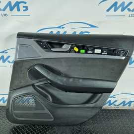 10-17 AUDI A8 4H REAR RIGHT DRIVER SIDE DOOR ALCANTARA CARD PANEL 4H0868068