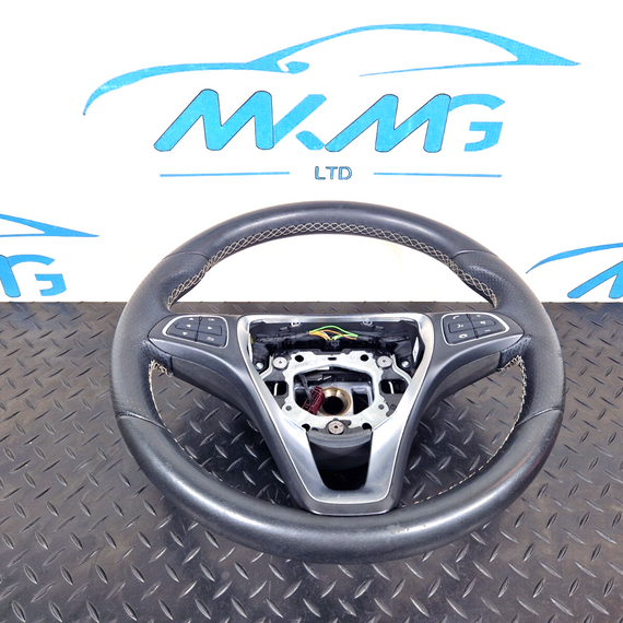 14-20 MERCEDES BENZ GLA 200 X156 OEM MULTIFUNCTION STEERING WHEEL A0014609403