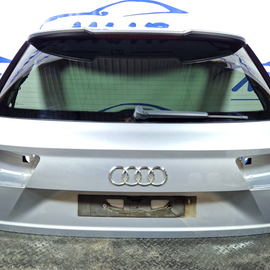 16-20 AUDI Q7 4M S-LINE GENUINE COMPLETE TAILGATE / BOOTLID FLORETT SILVER LZ7G