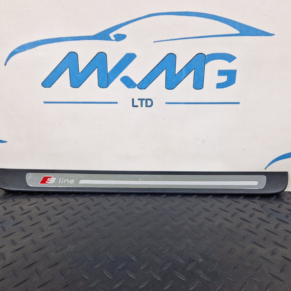 12-18 AUDI A6 C7 DOOR ENTRY SILL KICK PLATE COVER FRONT RIGHT SIDE 4G0853374