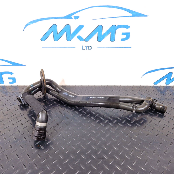 10-18 AUDI A7 4G S-LINE  ENGINE WATER COOLANT HOSE PIPE 8K0819345F 4G0122293B