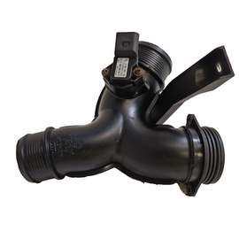 10-15 AUDI Q7 4L INTERCOOLER SPLIT PRESSURE HOSE PIPE LINE TUBE 4L0145795