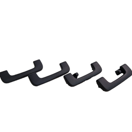 10-15 AUDI Q7 4L GENUINE SET OF 4 BLACK GRAB HANDLES 8P0857607K