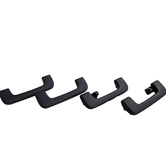 10-15 AUDI Q7 4L GENUINE SET OF 4 BLACK GRAB HANDLES 8P0857607K