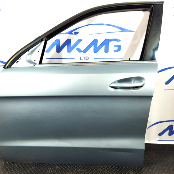 11-19 MERCEDES BENZ ML W166 GENUINE FRONT LEFT N/S COMPLETE DOOR IN SILVER 988