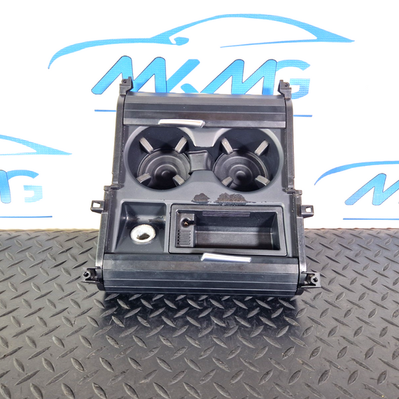 10-13 BMW X5 E70 LCI OEM CENTER CUP HOLDER CONSOLE STORAGE 6954943