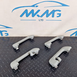 16-19 AUDI A4 B9 GENUINE OEM FULL SET OF INTERIOR GRAB HANDLES 8R0857607J