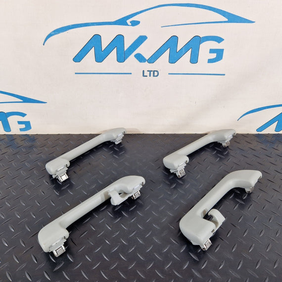 16-19 AUDI A4 B9 GENUINE OEM FULL SET OF INTERIOR GRAB HANDLES 8R0857607J