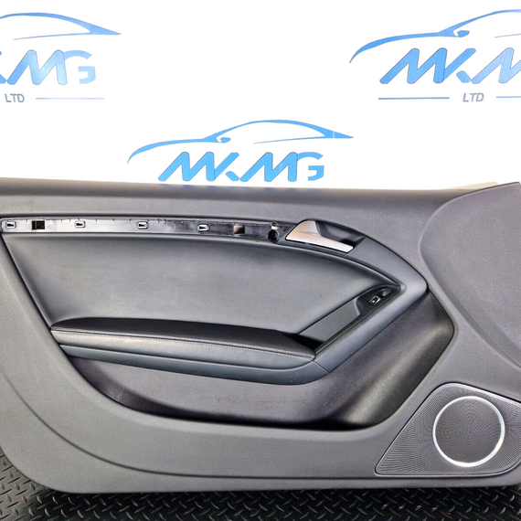 12-17 AUDI S5 CONVERTIBLE PASSENGER SIDE LEATHER DOOR CARD 8T1867105