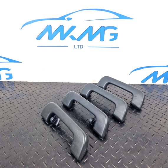17-20 VW GOLF AUDI B9 GENUINE INTERIOR ROOF HANDLES X4 SET IN BLACK 4M0857608