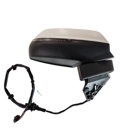 16-20 AUDI Q7 4M GENUINE FRONT RIGHT O/S WING MIRROR POWER FOLD IN WHITE LC9A