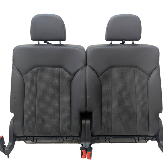 16-20 AUDI Q7 4M S-LINE GENUINE 3RD ROW HALF REST SEAT BACKREST