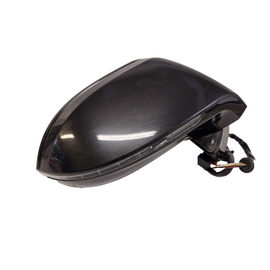 AUDI A7 4G GENUINE FRONT RIGHT DRIVER SIDE WING MIRROR IN BLACK