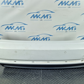 16-19 AUDI A4 B9 SALOON GENUINE REAR BUMPER & DIFFUSER IN WHITE LS9R 8W5807511J