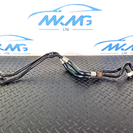 14-16 BMW 2 SERIES F22 GENUINE ENGINE OIL COOLER PIPES 7639450