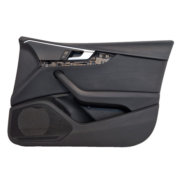 16-19 AUDI A4 B9 SPORT GENUINE FRONT RIGHT DOOR CARD PANEL TRIM BLACK 8W0867134