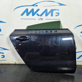 10-18 AUDI A7 4G S-LINE GENUINE REAR RIGHT O/S/R COMPLETE DOOR BLACK L8Z9Y