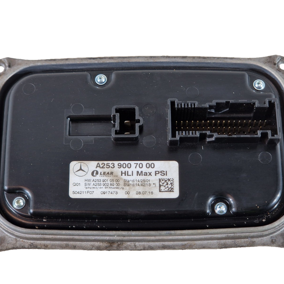 MERCEDES BENZ X253 LEFT SIDE LED HEADLIGHT BALLAST CONTROL MODULE A2539007000