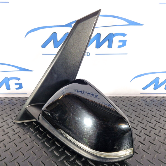 14-21 BMW 2 SERIES F46 FRONT LEFT N/S GENUINE WING MIRROR IN BLACK 475 6 PIN