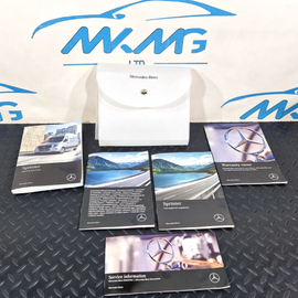 18-ON MERCEDES BENZ SPRINTER W907 W910 OWNER MANUAL HANDBOOK A0005850800