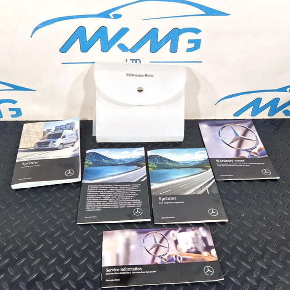 18-ON MERCEDES BENZ SPRINTER W907 W910 OWNER MANUAL HANDBOOK A0005850800