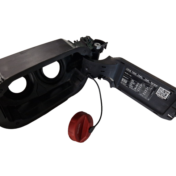 11-19 MERCEDES BENZ ML W166 GENUINE FUEL FILLER FLAP DOOR & CAP A1666300167