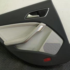 13-19 MERCEDES CLA C117 REAR LEFT PASSENGER SIDE DOOR PANEL  A1767300794