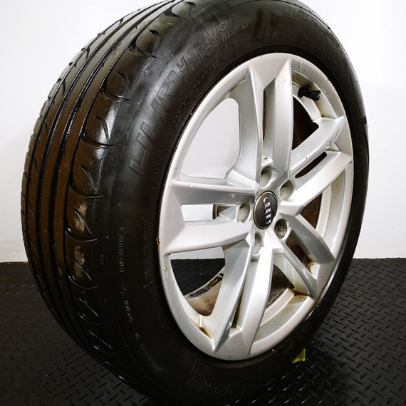 16-19 AUDI A4 B9 S-LINE GENUINE ALLOY WHEEL & TYRE 225/50 R17 8W0601025E