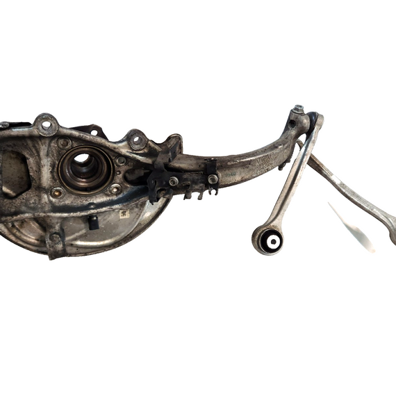 16-19 AUDI A4 A5 B9 Q5 FRONT LEFT WHEEL HUB BEARING & CONTROL ARMS 8W0407241F