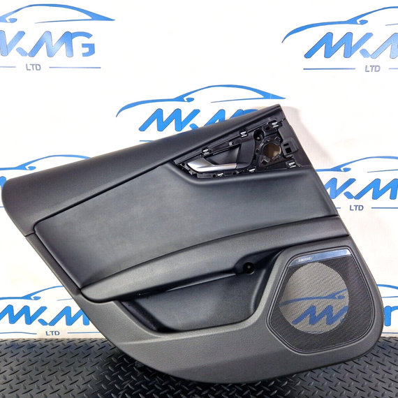10-18 AUDI A7 4G S-LINE RHD REAR LEFT /PASSENGER NSR LEATHER DOOR CARD 4G8867305