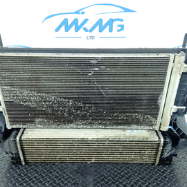 14-21 BMW 2 SERIES F45 F46 218D GENUINE COOLANT RADIATOR & FAN 7617630 7617608