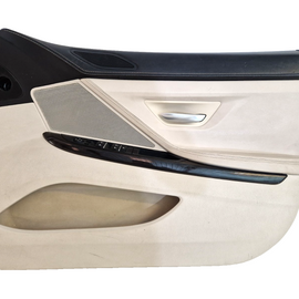 2014 BMW 640D F06 M SPORT GRAN COUPE 5DR FRONT RIGHT O/S/F DOOR CARD 105083581C