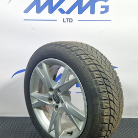 16-19 AUDI A4 B9 ALLOY WHEEL 7.5Jx17" ET38 & TYRE 225/50 R17 8W0601025K