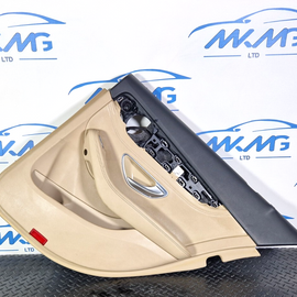 14-21 MERCEDES-BENZ C-CLASS C250D W205 DRIVERS SIDE REAR DOOR CARD