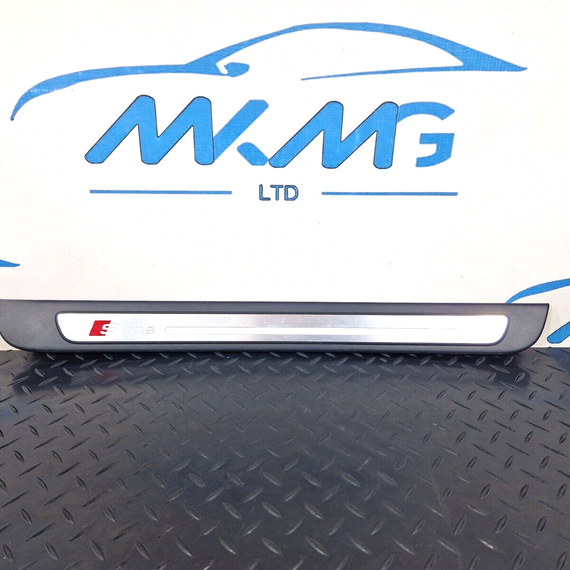 10-18 AUDI A7 4G S-LINE GENUINE OEM RIGHT FRONT ENTRY STRIP 4G8853374