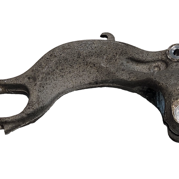 16-20 AUDI Q7 4M LEFT FRONT SUSPENSION ARM SHOCK ABSORBER MOUNT 4M0413037